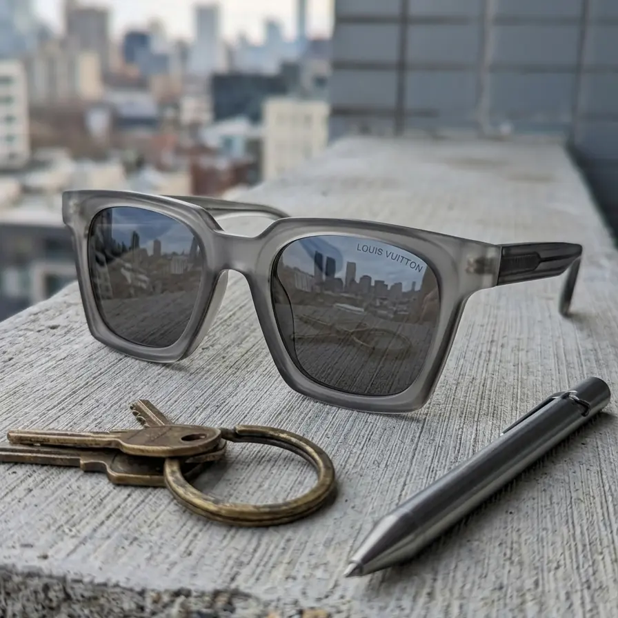 Luxary Vuitton Premium Polarized Sunglass, Code GN06